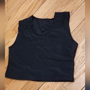 Black chest binder